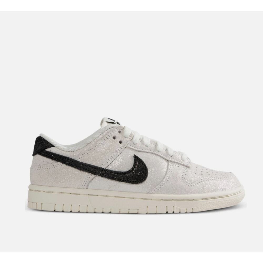 Nike Dunk Low SE White Black Women's Size 9.5 HQ3502-100 New Authentic